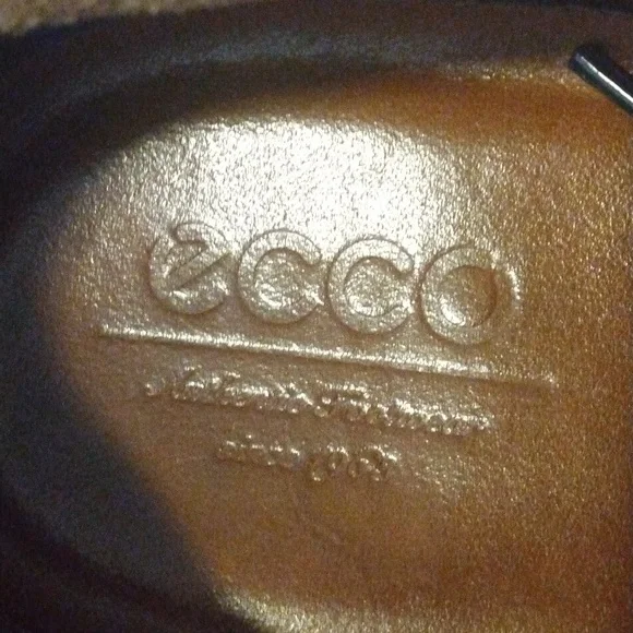 ECCO Men’s Black Dress Oxford Shoes EU 45 US 11.5 - Picture 3 of 8